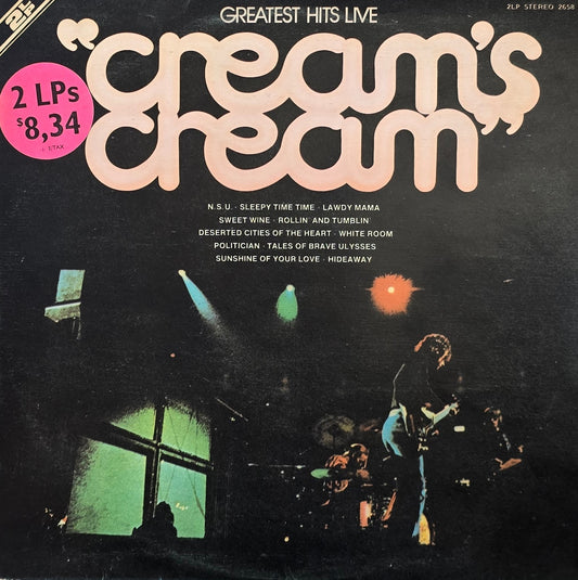 Cream – Cream's Cream Greatest Hits Live (Rhodesia)