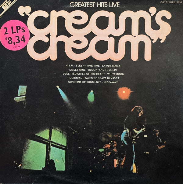 Cream – Cream's Cream Greatest Hits Live (Rhodesia)