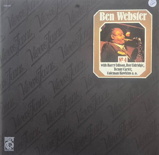 Ben Webster With Harry Edison, Roy Eldridge, Benny Carter, Coleman Hawkins – Verve Jazz No. 4