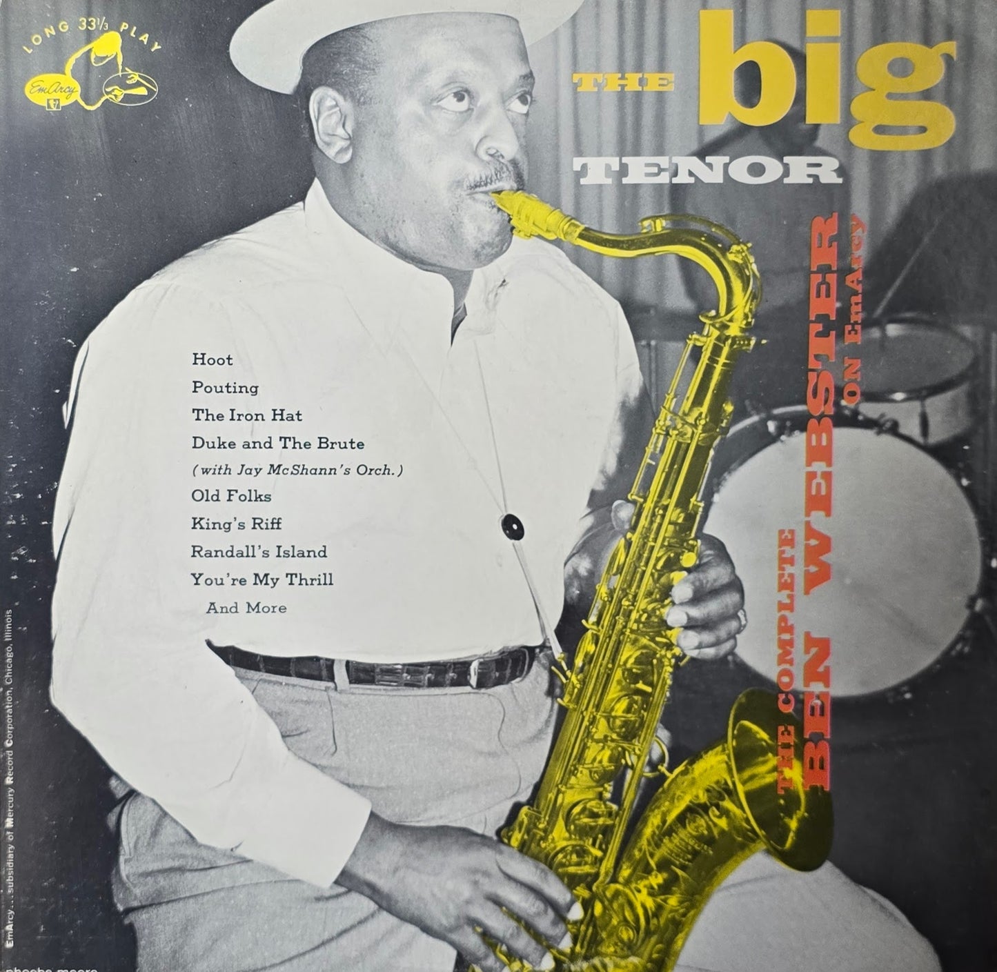 Ben Webster – The Big Tenor (The Complete Ben Webster On EmArcy)