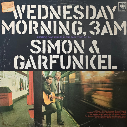 Simon & Garfunkel – Wednesday Morning, 3 A.M.