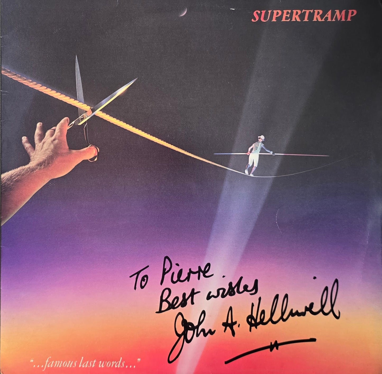 Supertramp – "...Famous Last Words..."