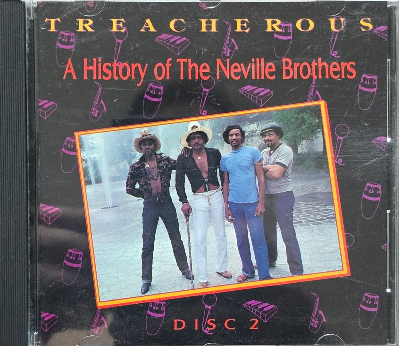 The Neville Brothers – Treacherous: A History Of The Neville Brothers Disc 2 (1955 -1985) (CD)