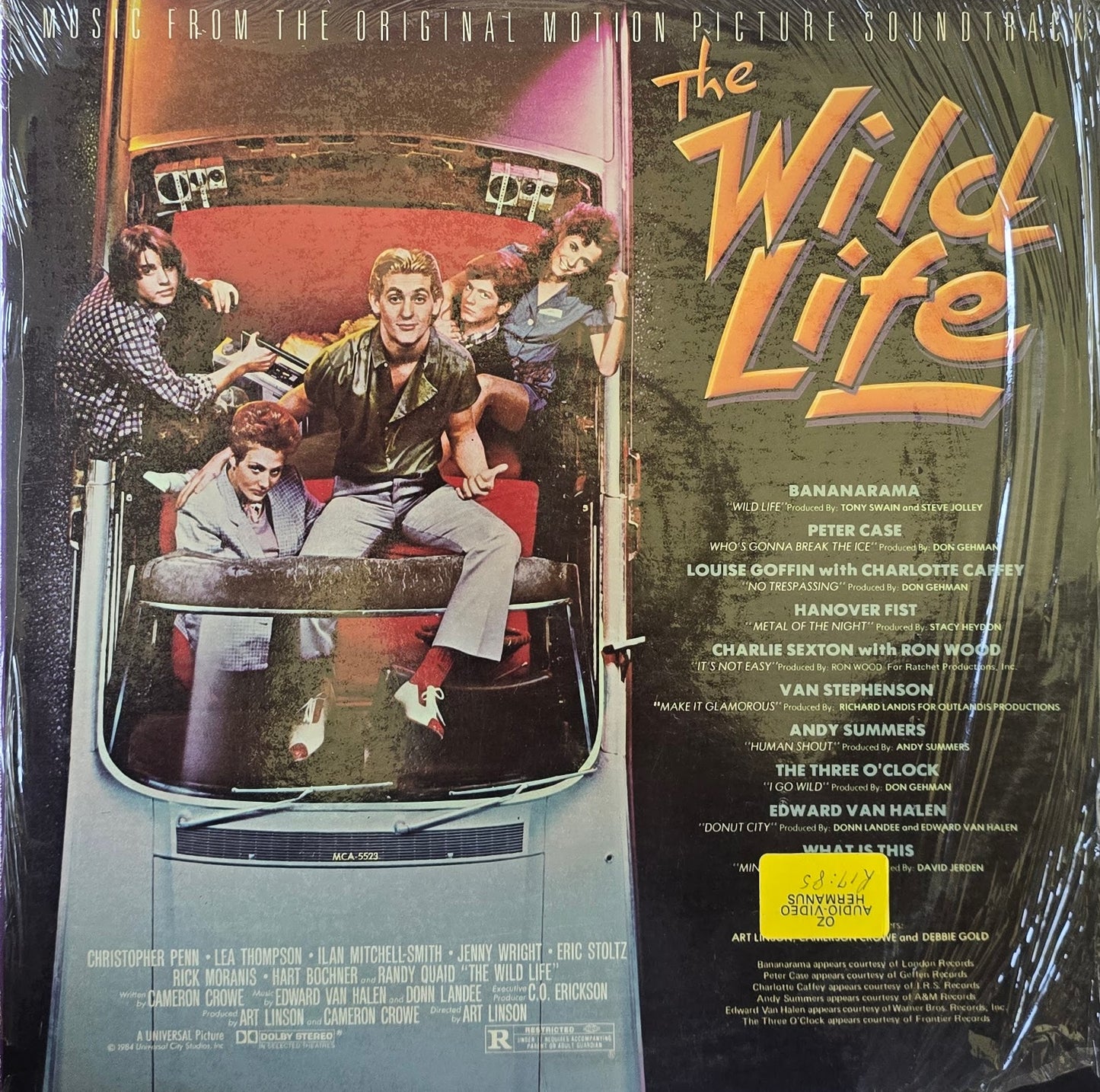 Various – The Wild Life (Music From The Original Motion Picture Soundtrack)