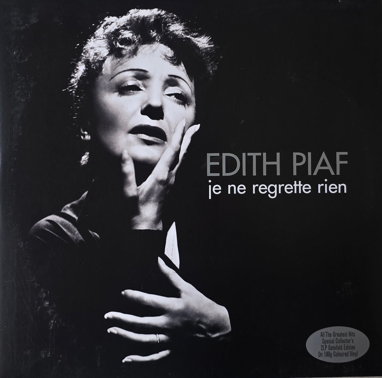 Edith Piaf – Je Ne Regrette Rien (Clear Vinyl Records)