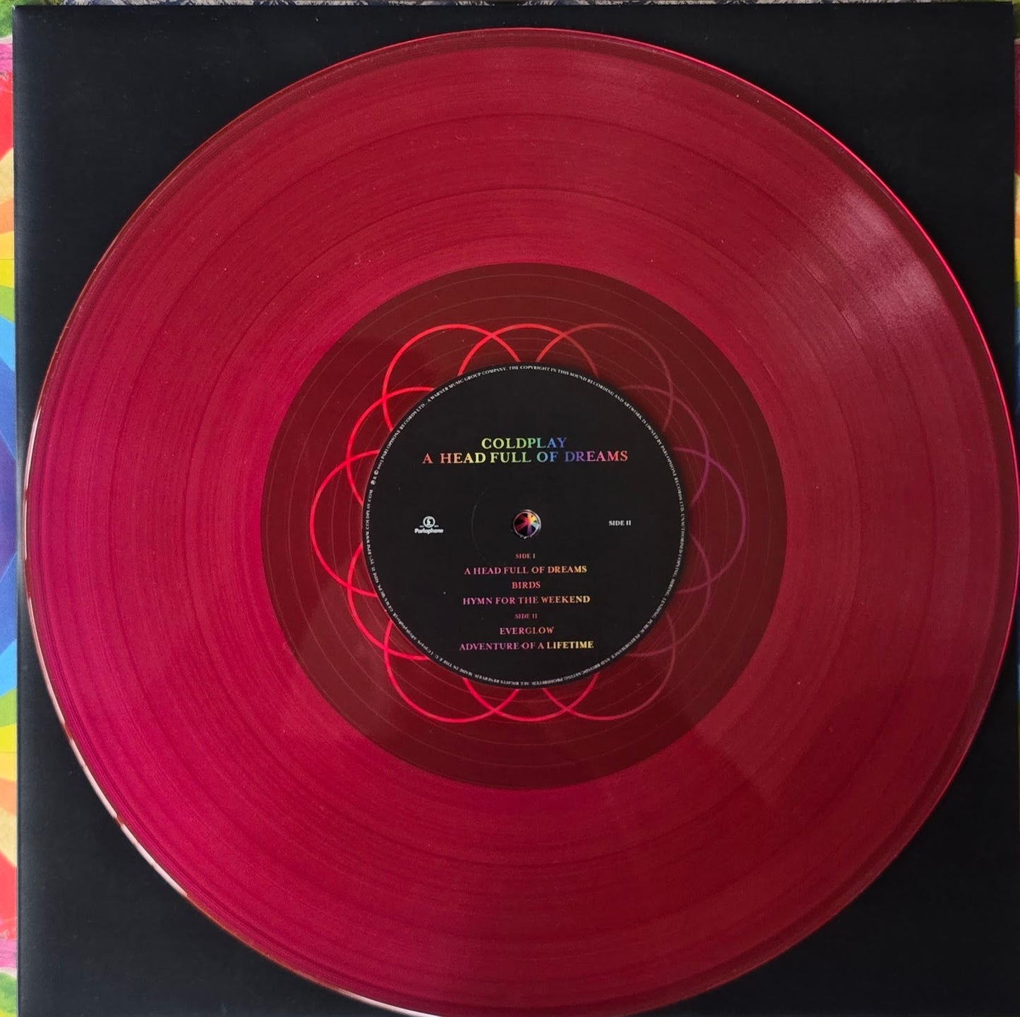 Coldplay – A Head Full Of Dreams (Pink and Blue Vinyl Records)