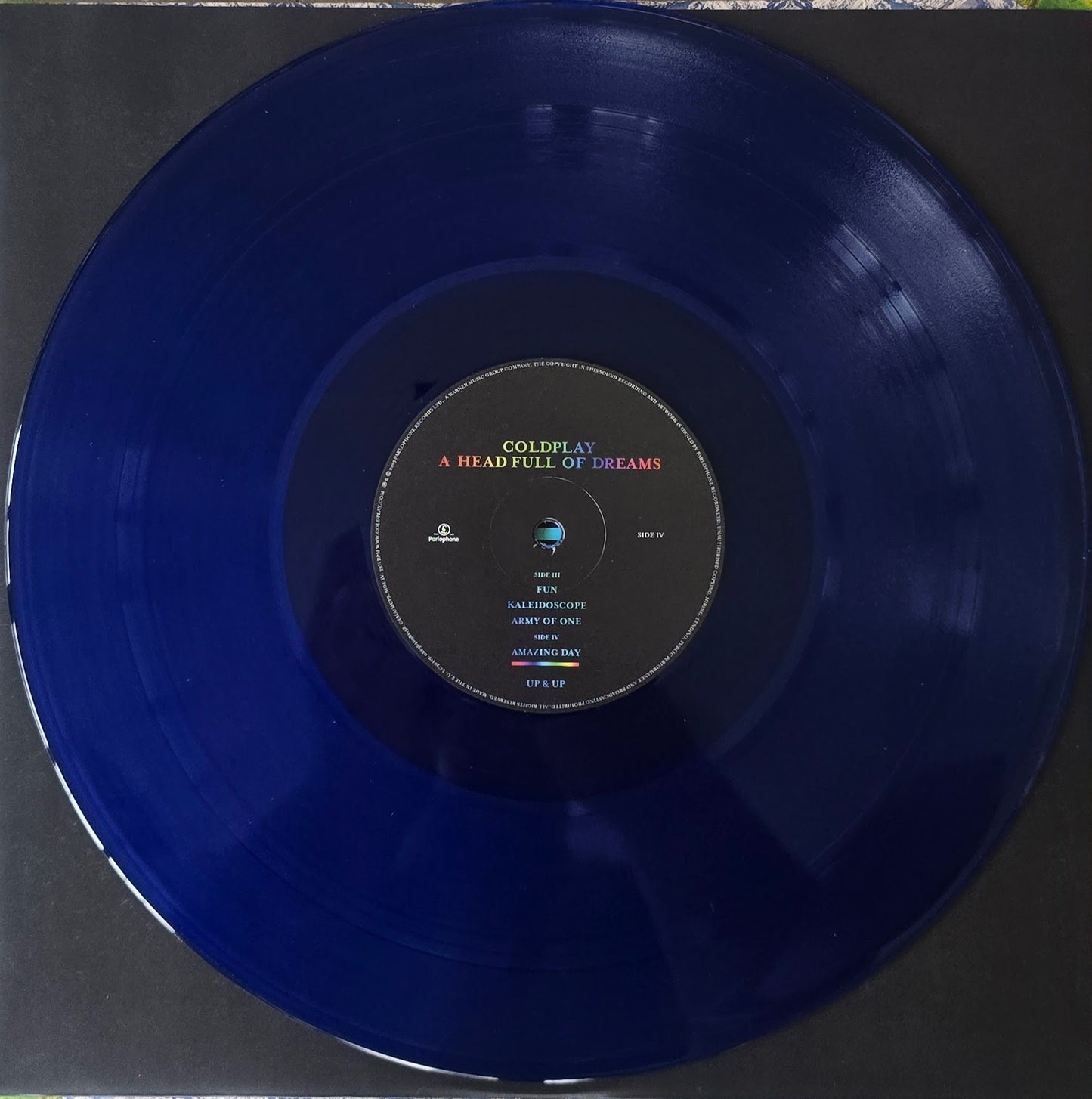 Coldplay – A Head Full Of Dreams (Pink and Blue Vinyl Records)
