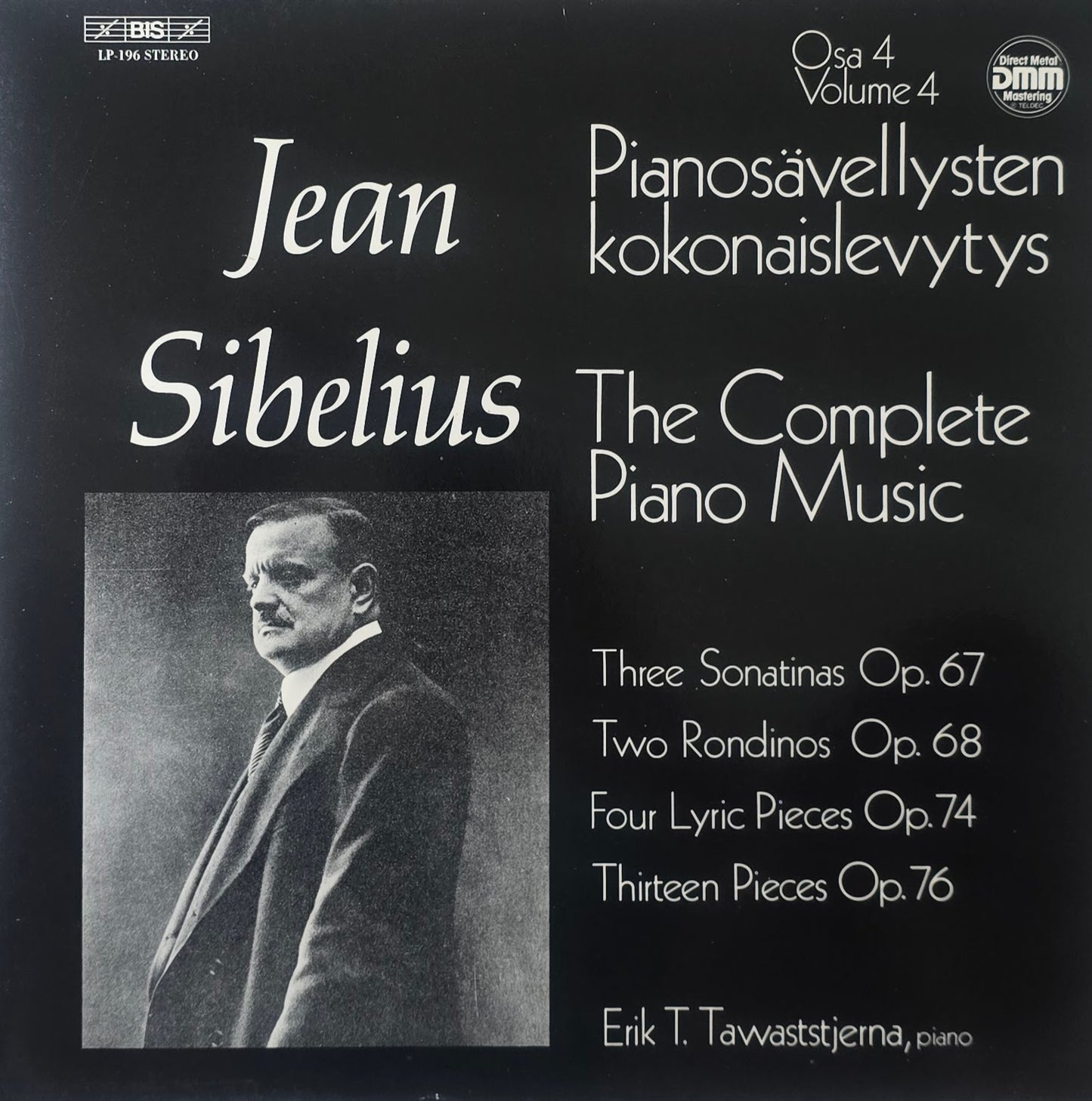 Jean Sibelius / Erik T. Tawaststjerna – The Complete Original Piano Music, Volume 4
