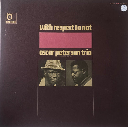 Oscar Peterson Trio – With Respect To Nat
