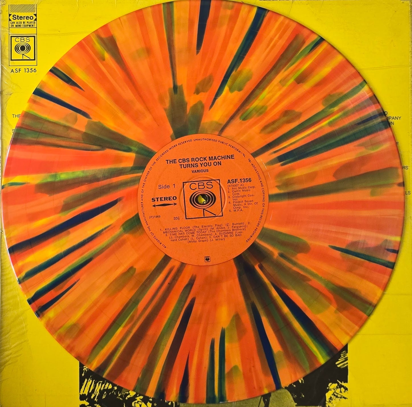Various – The CBS Rock Machine Turns You On