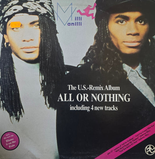 Milli Vanilli – All Or Nothing - The U.S. Remix Album