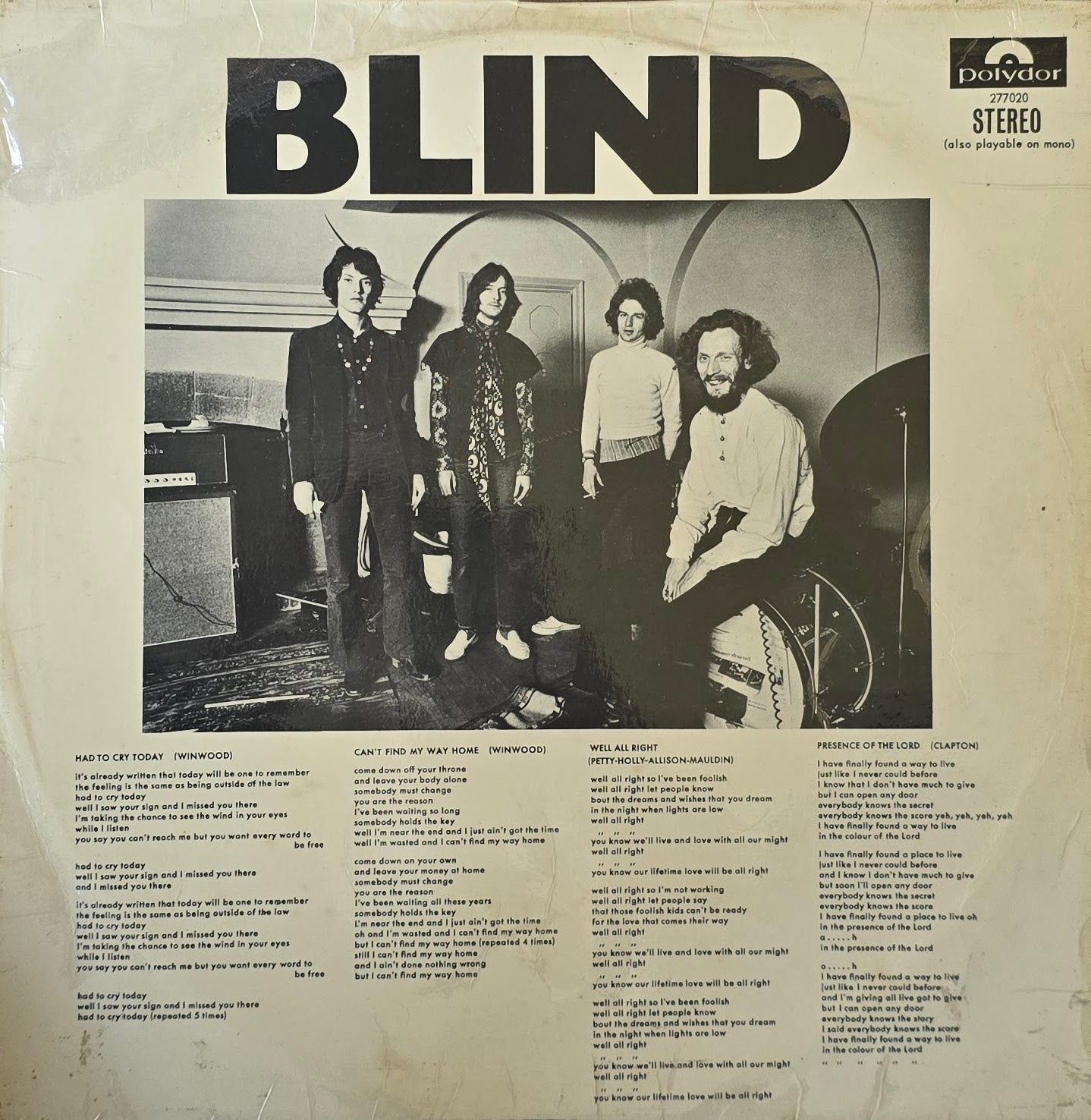 Blind Faith  – Blind Faith