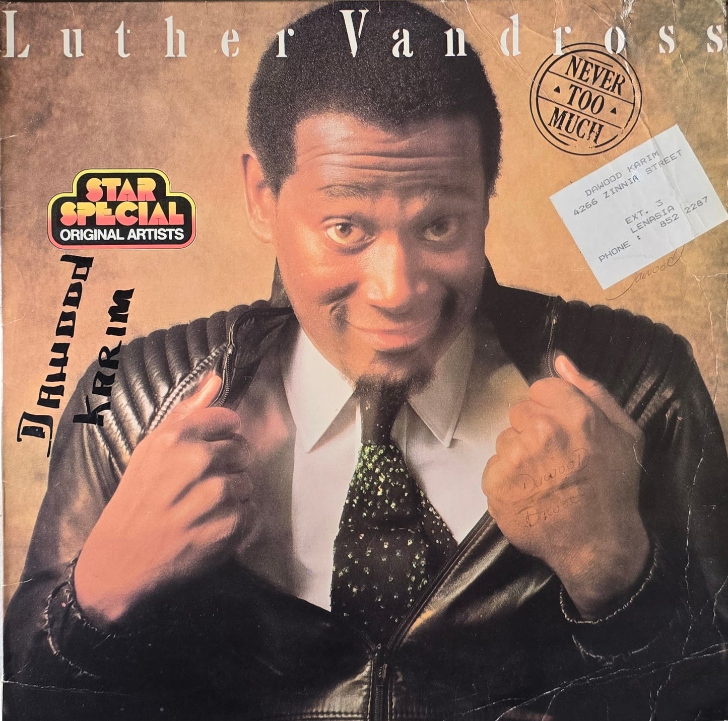 Luther Vandross – Never Too Much
