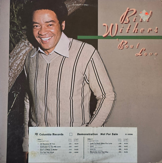 Bill Withers – 'Bout Love