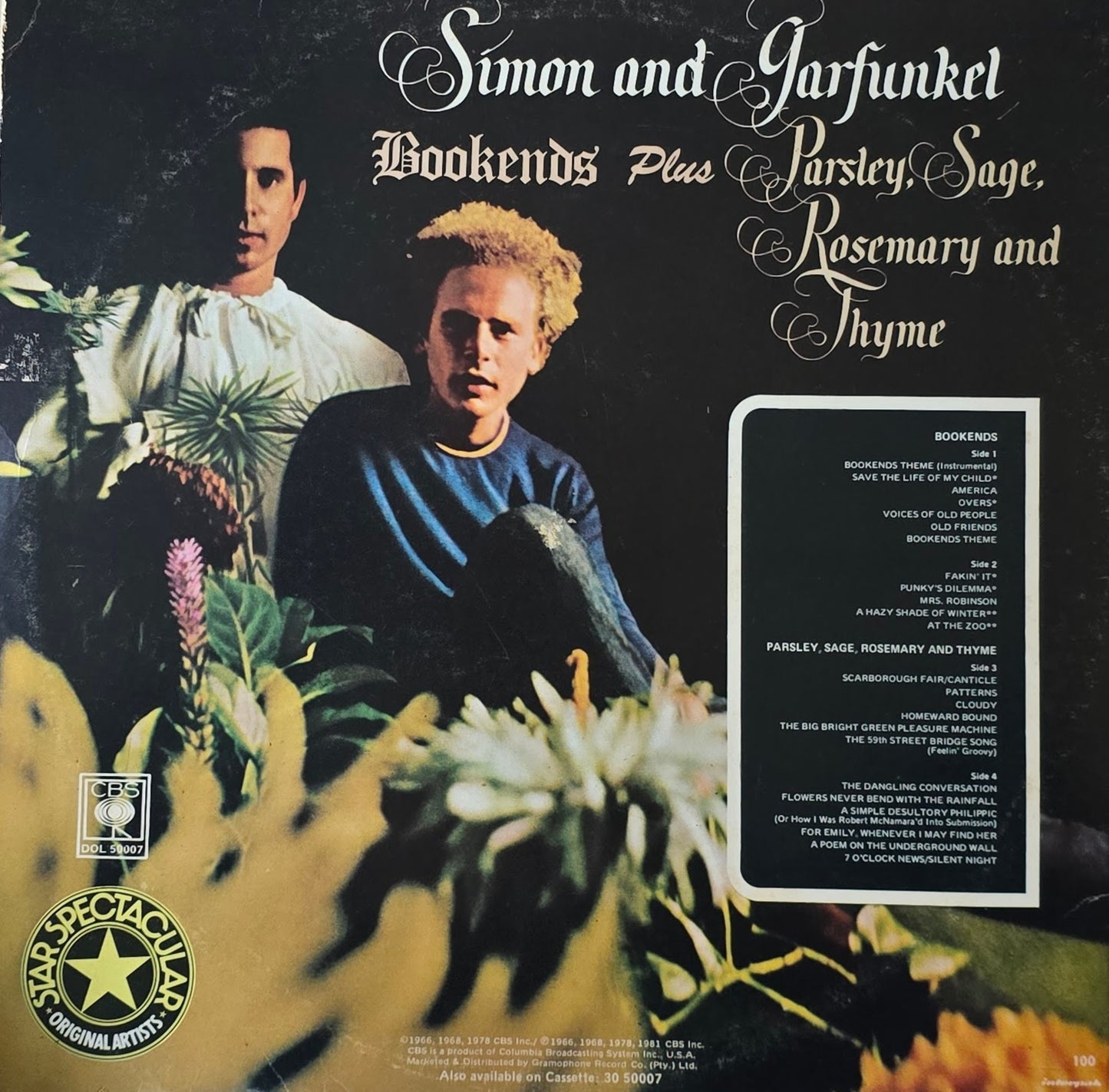 Simon & Garfunkel – Bookends Plus Parsley, Sage, Rosemary And Thyme