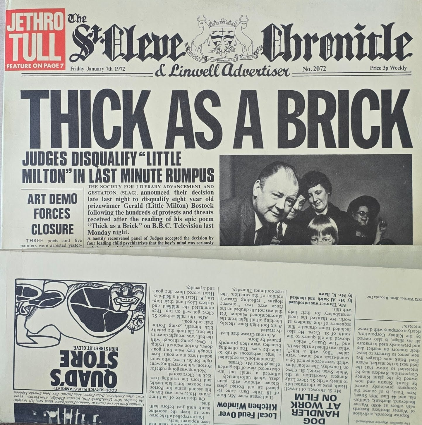 Jethro Tull – Thick As A Brick