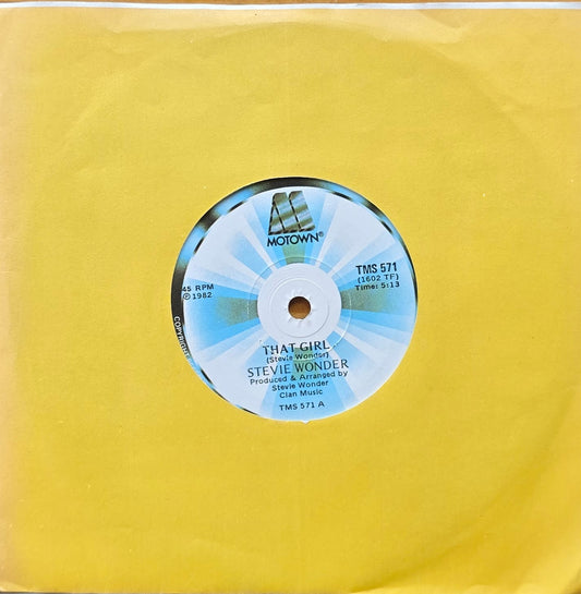 Stevie Wonder – That Girl (7" Single)