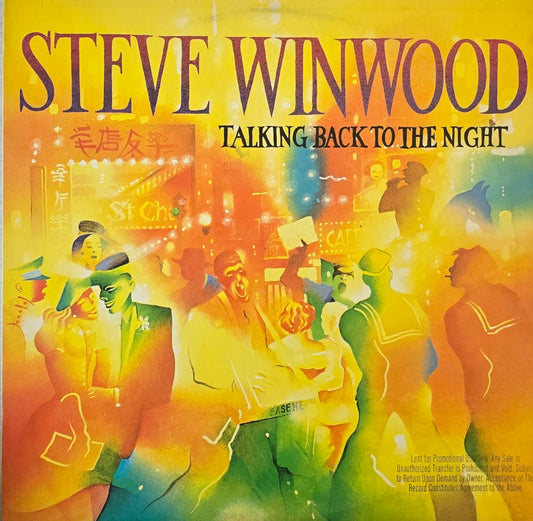 Steve Winwood – Talking Back To The Night