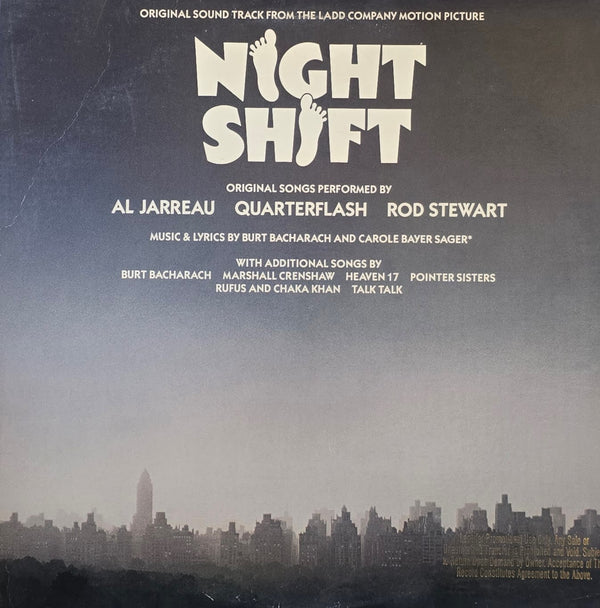Various – Night Shift - Original Sound Track From The Ladd Company Motion Picture