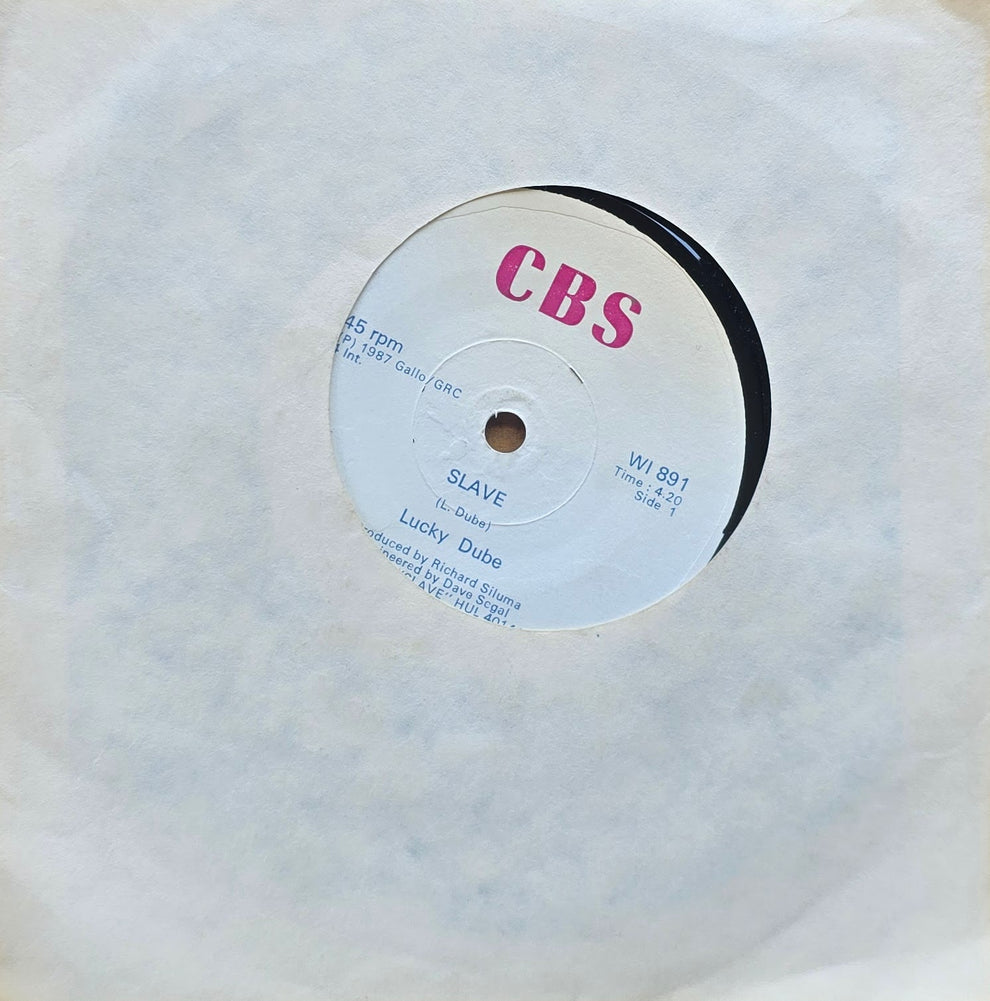 Lucky Dube – Slave / Rasta Man – Vinyl Legend