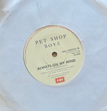 Pet Shop Boys – Always On My Mind