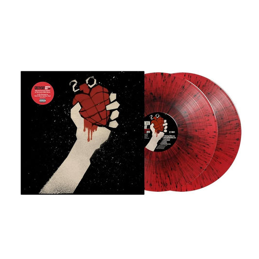 Green Day – American Idiot 20 (Red & Black Splatter)