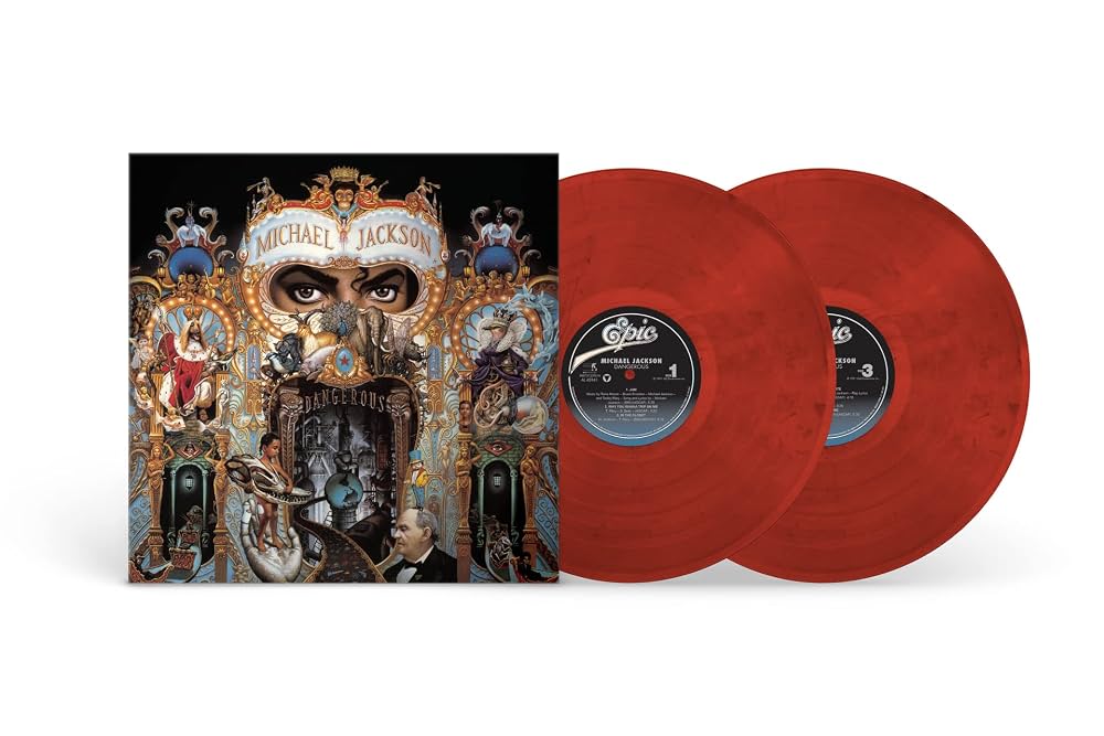 Michael Jackson – Dangerous (Double Red Marbled Vinyl)