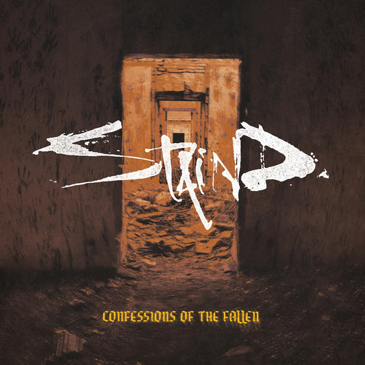 Staind – Confessions Of The Fallen (Orange w/ Black and White Splatter)