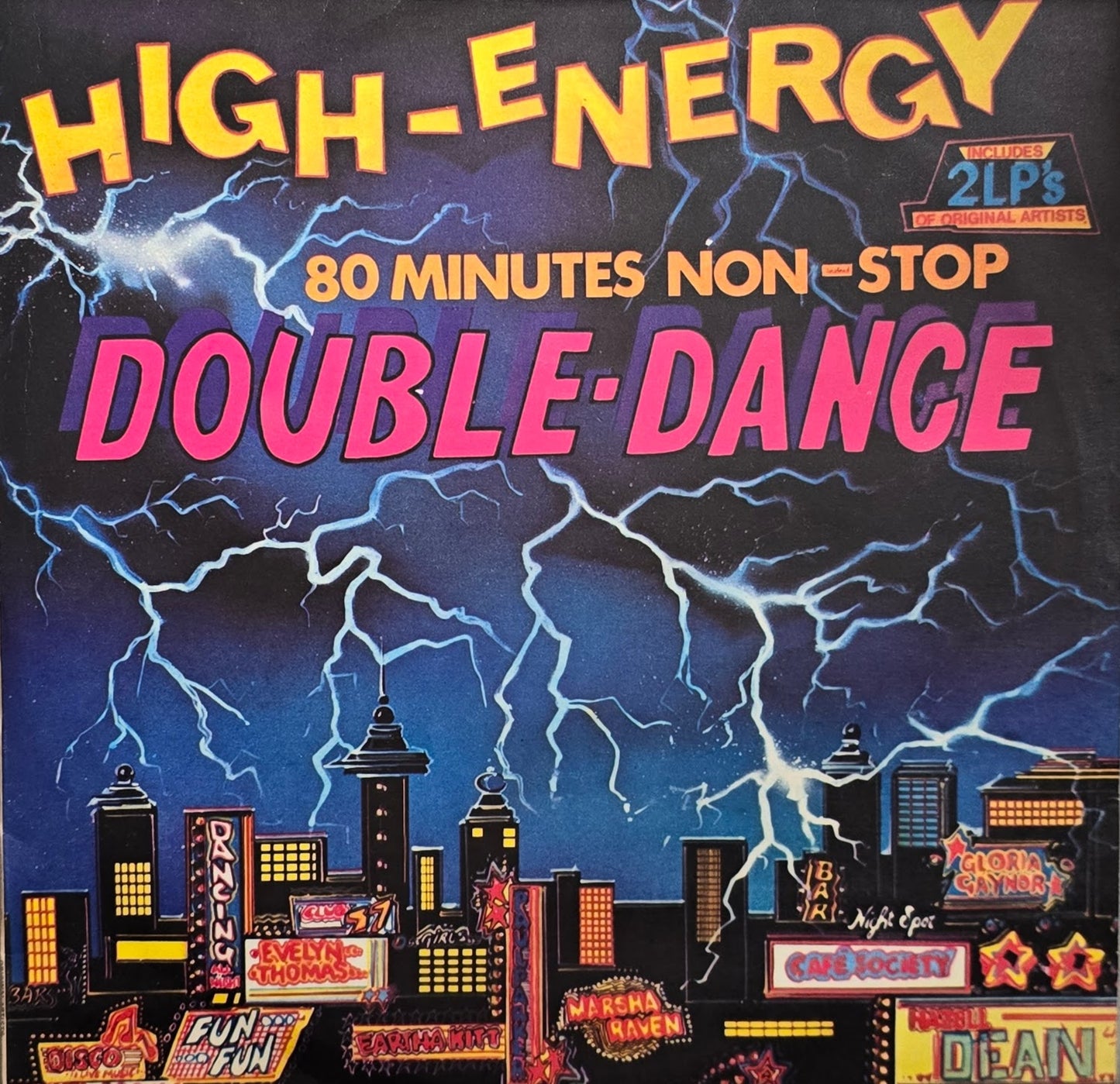 Various – High-Energy Double-Dance (Zimbabwe Pressing)