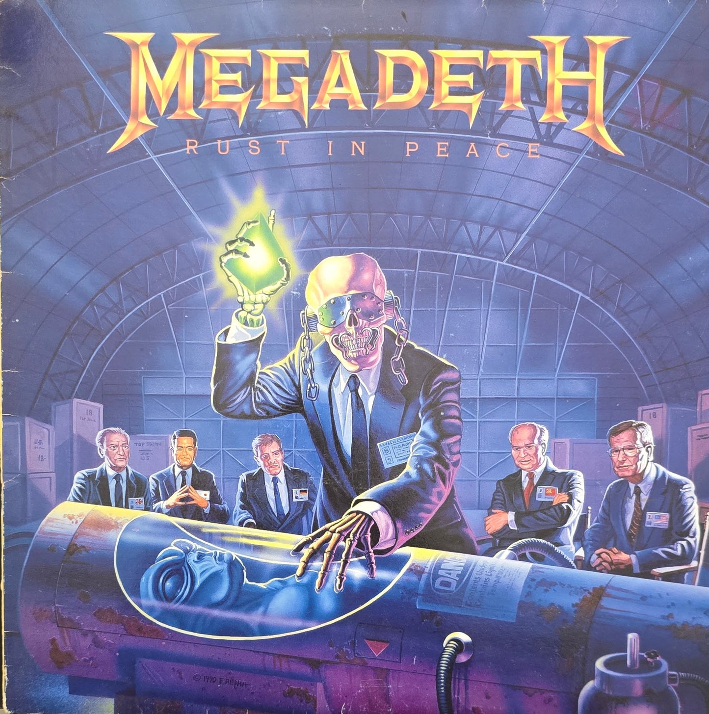 Megadeth – Rust In Peace (UK First Press)