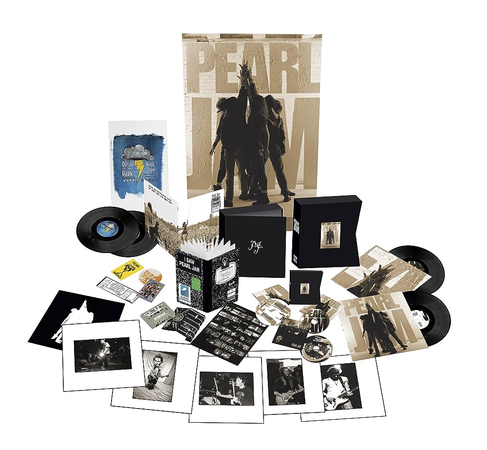 Pearl Jam -  Ten Box Set (NM -  Media never played)