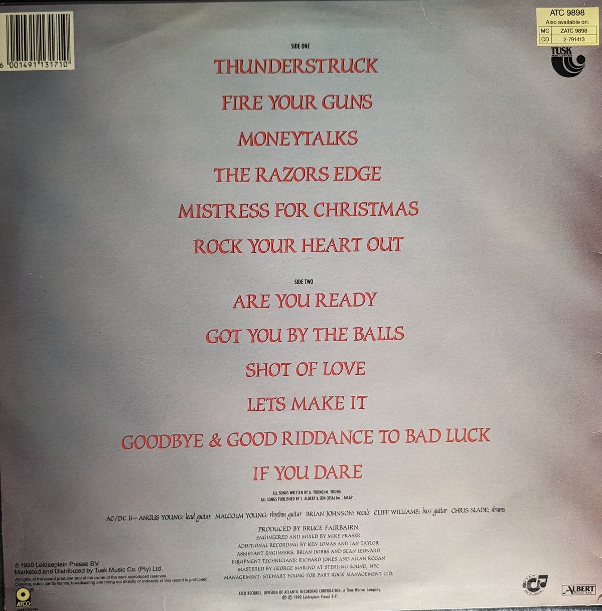 Razor The Razorback ACDC - The Razors Edge – Vinyl Legend