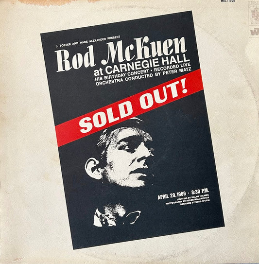 Rod McKuen – At Carnegie Hall
