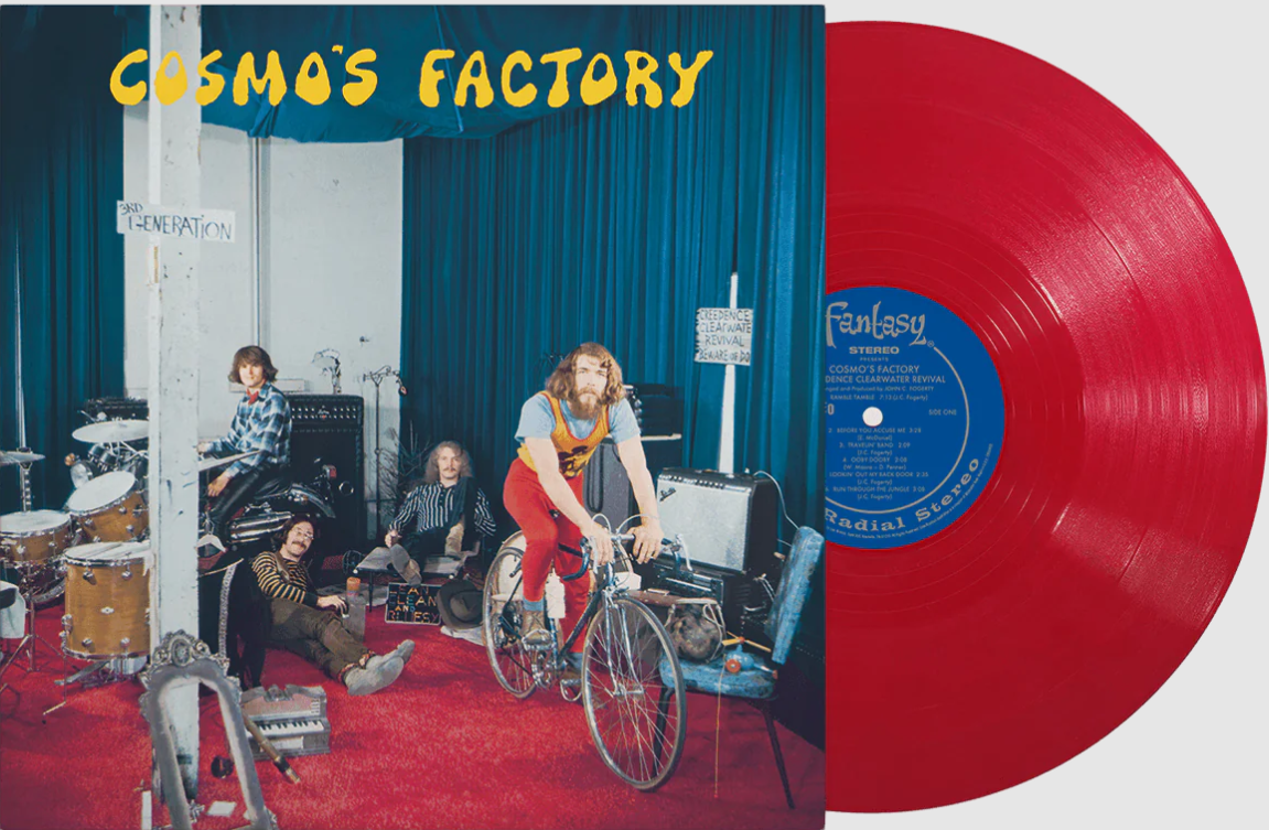 Creedence Clearwater Revival – Cosmo’s Factory Opaque Red Vinyl Record