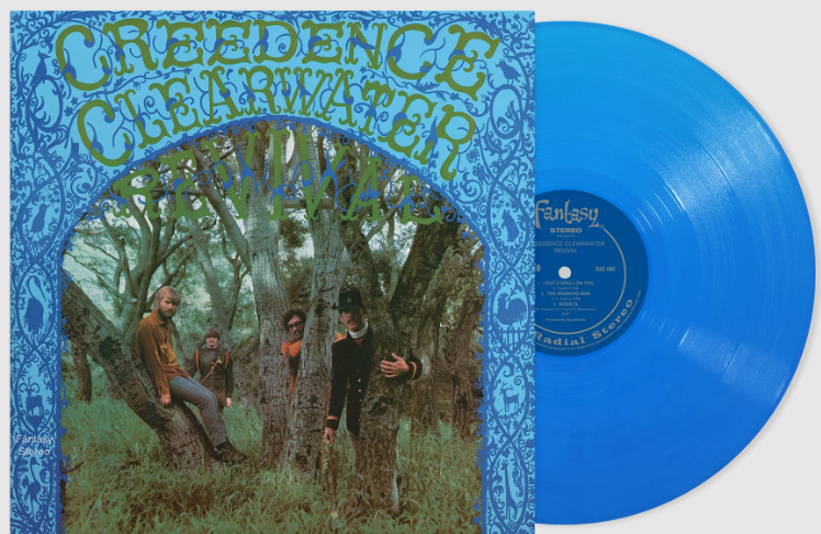 Creedence Clearwater Revival – Creedence Clearwater Revival Sky Blue Vinyl Record