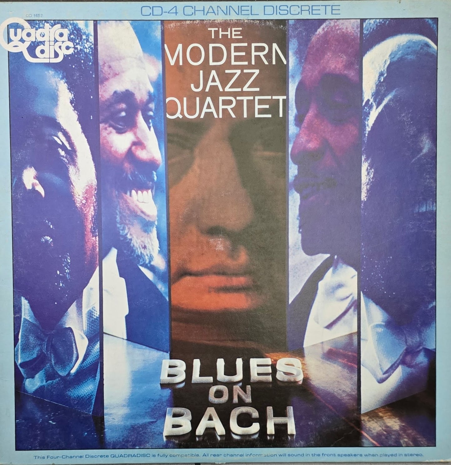 The Modern Jazz Quartet – Blues On Bach (Quadraphonic)