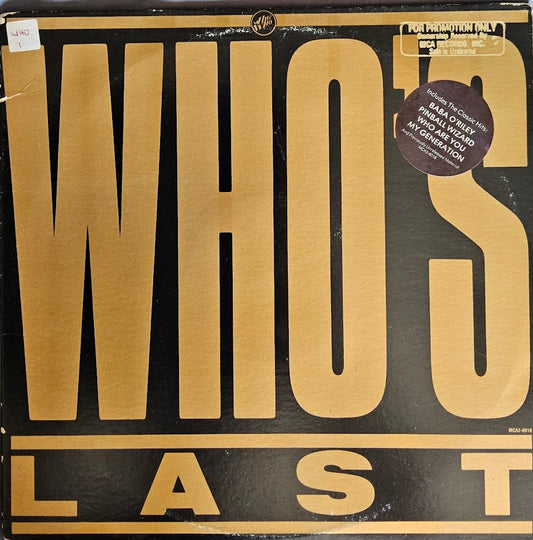 The Who – Who's Last