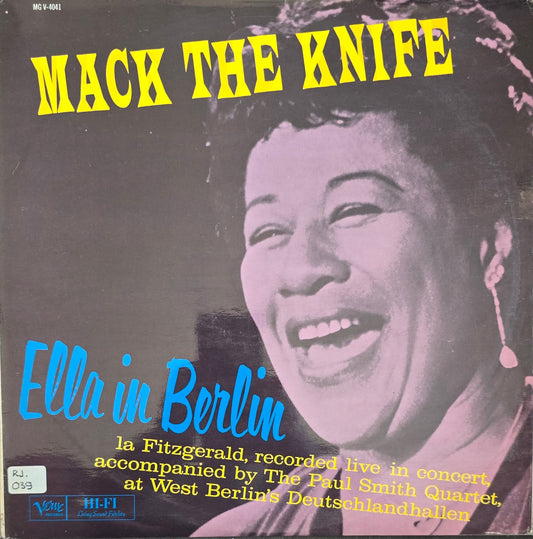 Ella Fitzgerald – Mack The Knife - Ella in Berlin