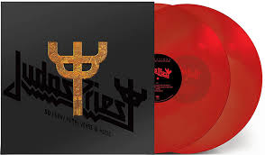 Judas Priest – Reflections - 50 Heavy Metal Years Of Music Red Vinyl Records