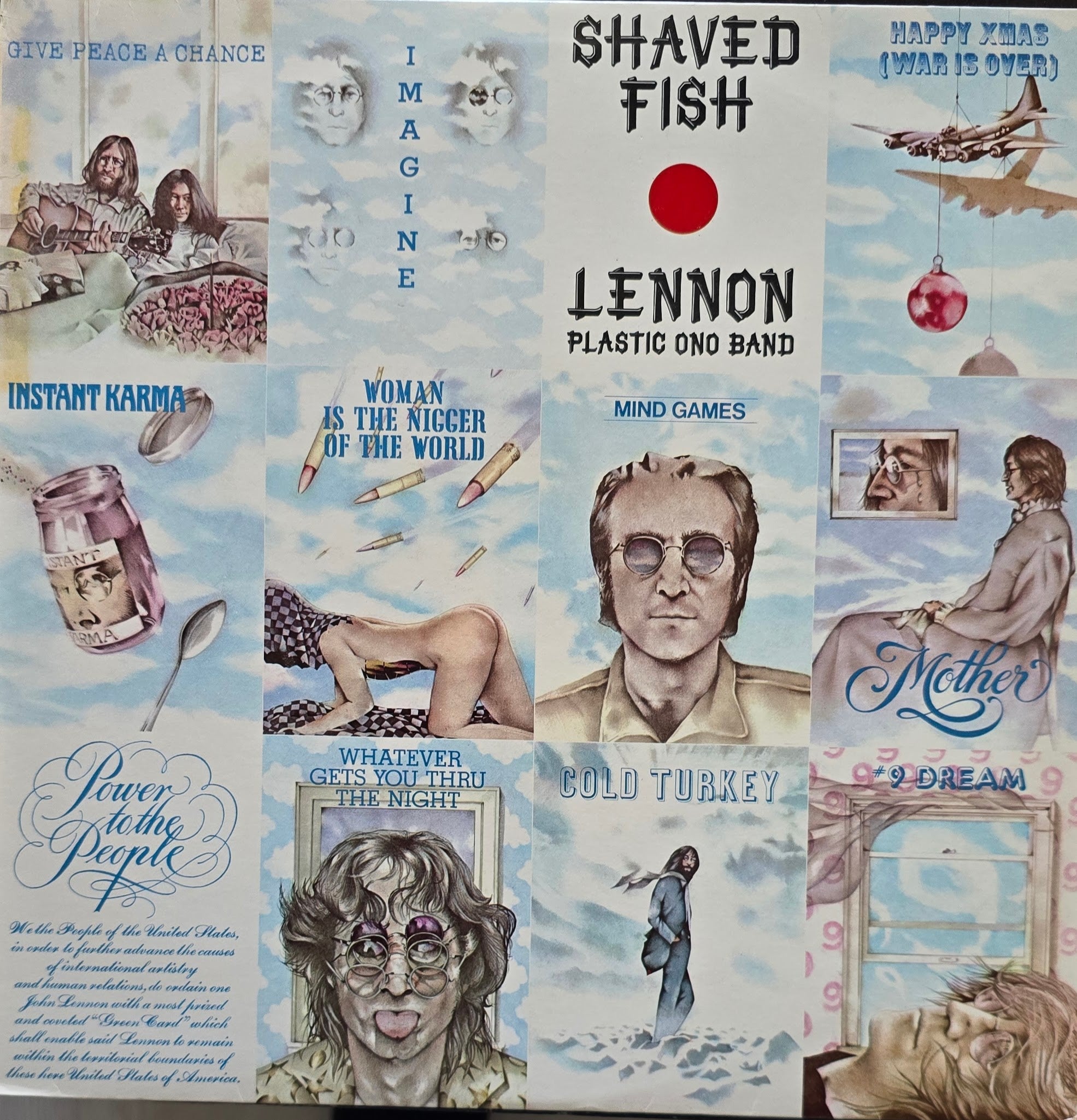 Lennon / Plastic Ono Band – Shaved Fish – Vinyl Legend
