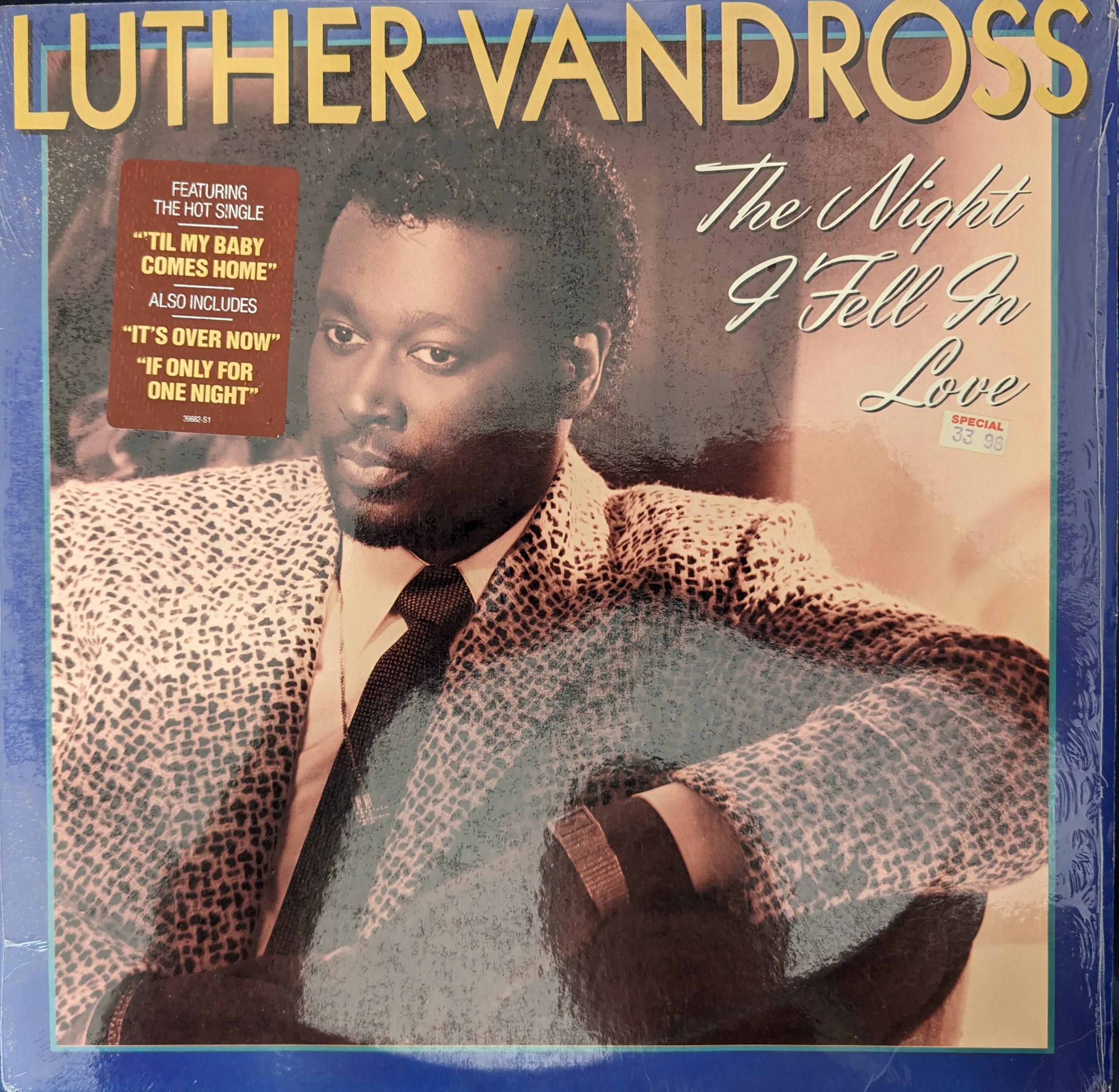 Luther Vandross – The Night I Fell In Love – Vinyl Legend Luther Vandross – The Night I Fell In Love – Vinyl Legend