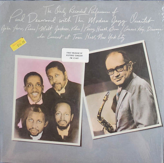 Paul Desmond With The Modern Jazz Quartet – The Only Recorded Performance Of Paul Desmond With The Modern Jazz Quartet