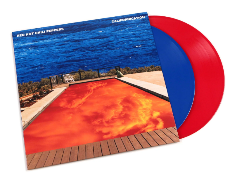 Red Hot Chili Peppers – Californication ( Red and Blue Vinyl Records) 25th Anniversary