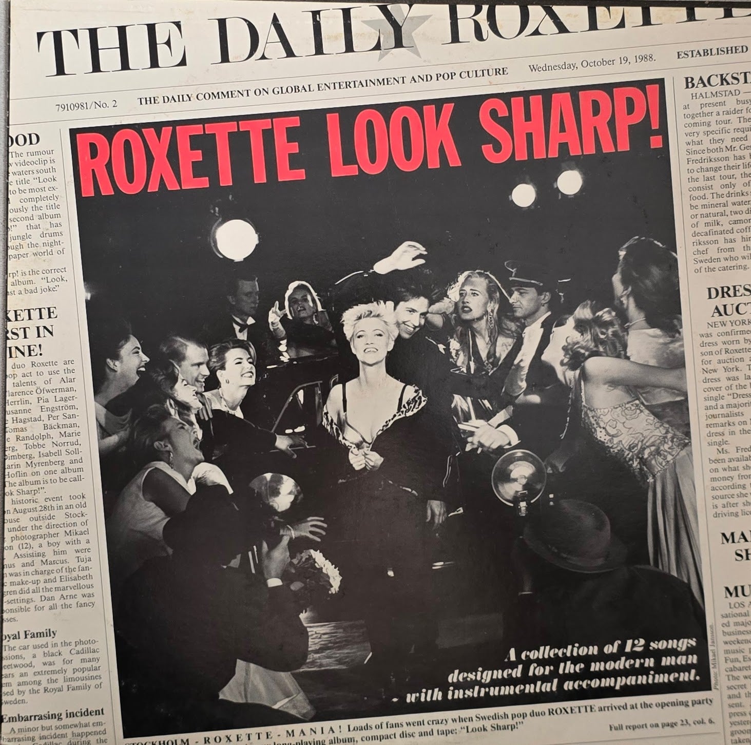 Roxette – Look Sharp! – Vinyl Legend