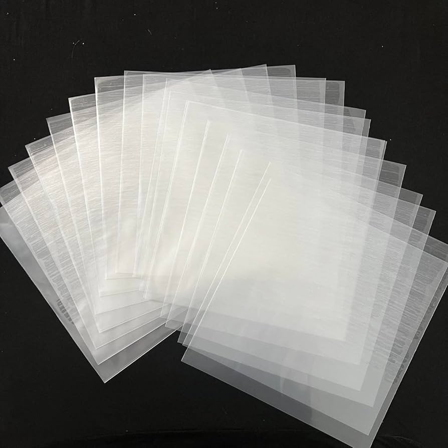 Vinyl Plastic outer Sleeves - Pack of 50 (Regular Fit)